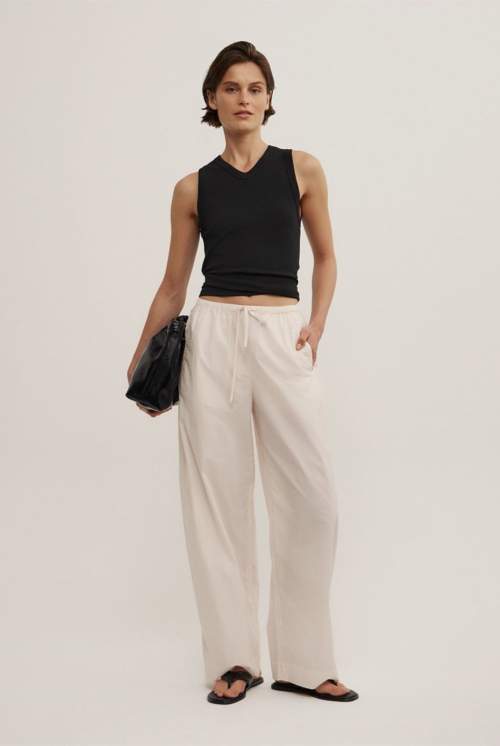 Pull On Barrel Pant