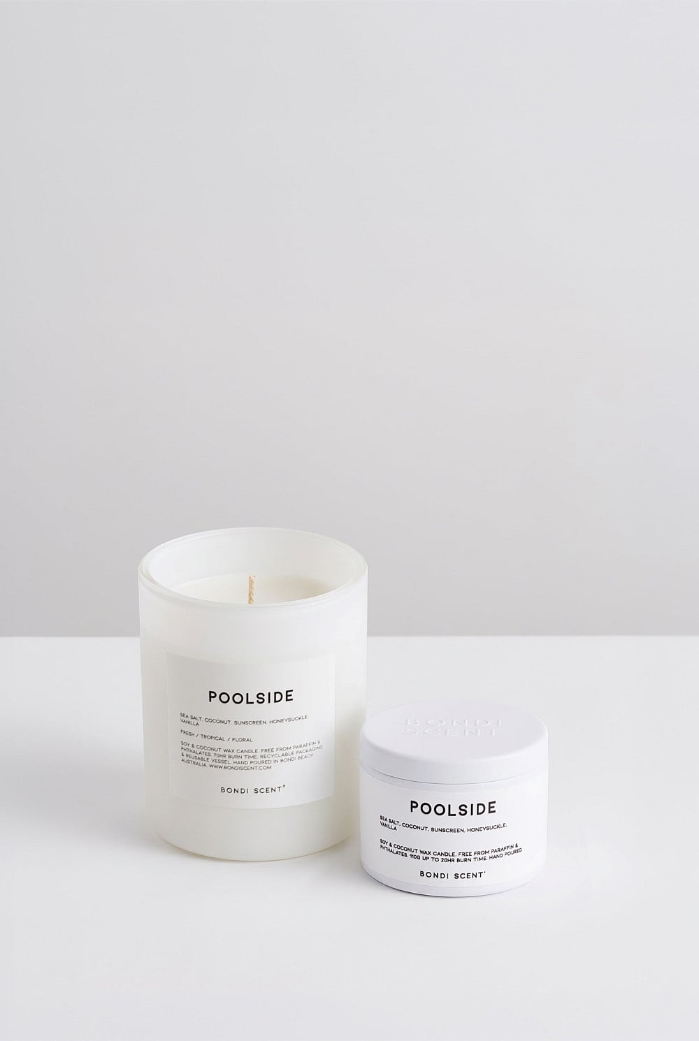 Poolside Candle + Travel Tin Bundle