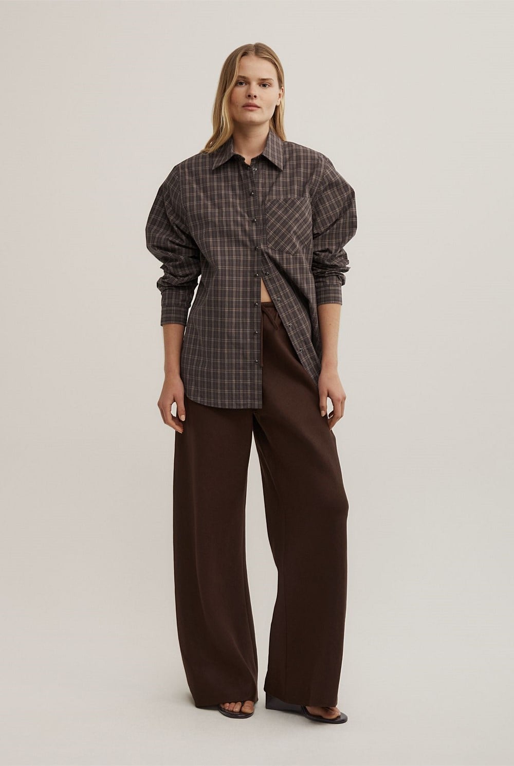 Bias Linen Pant