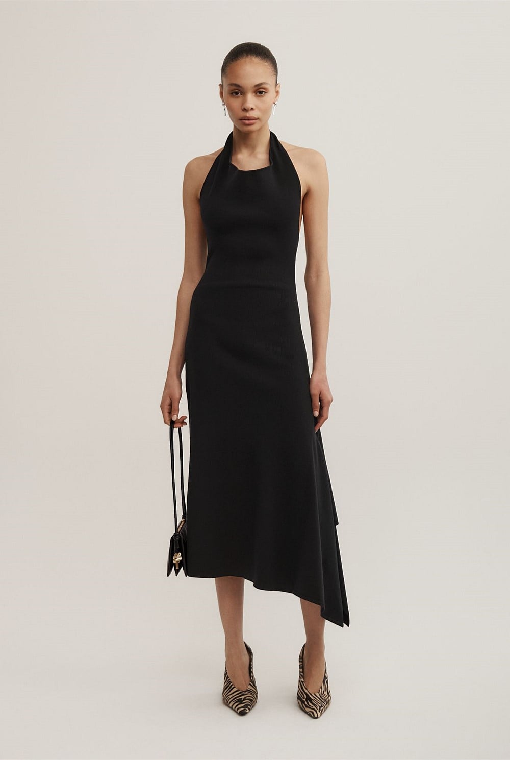 Halter Knit Dress