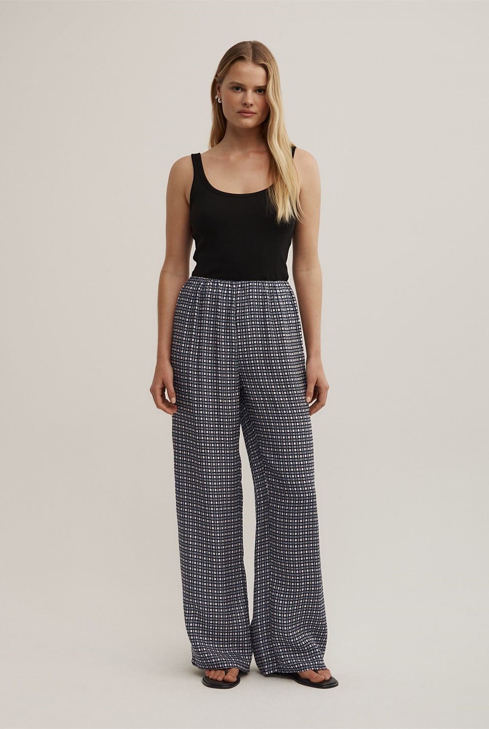 Pull On Cupro Pant