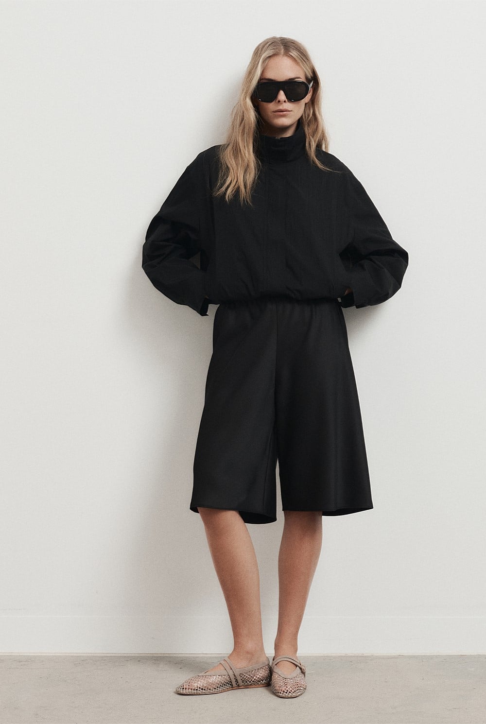 Satin Bermuda Short