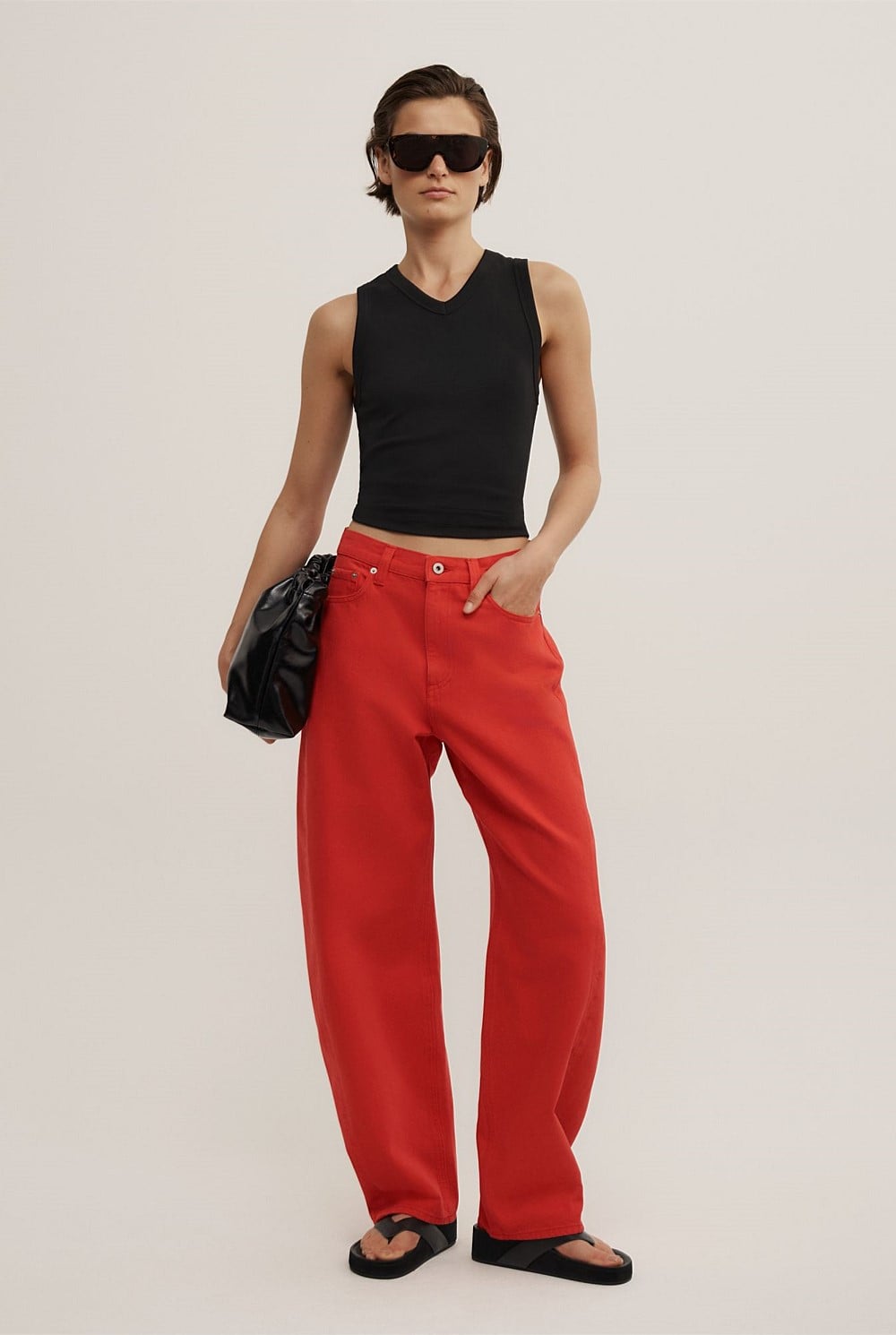 Barrel Leg Jeans