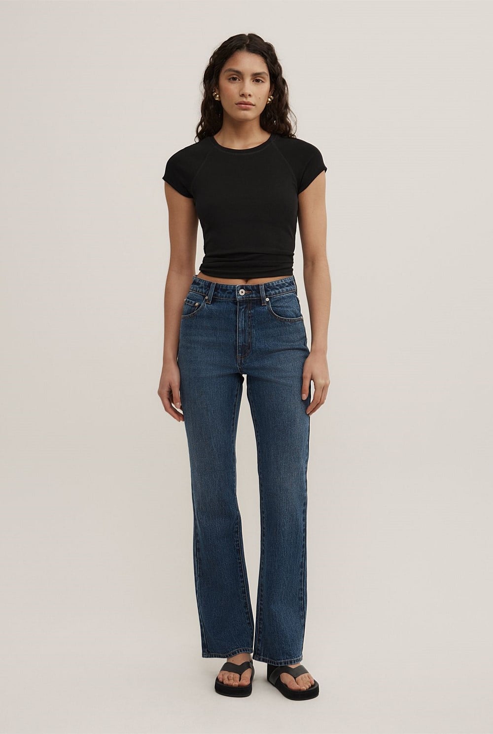 Slim Bootcut Jeans