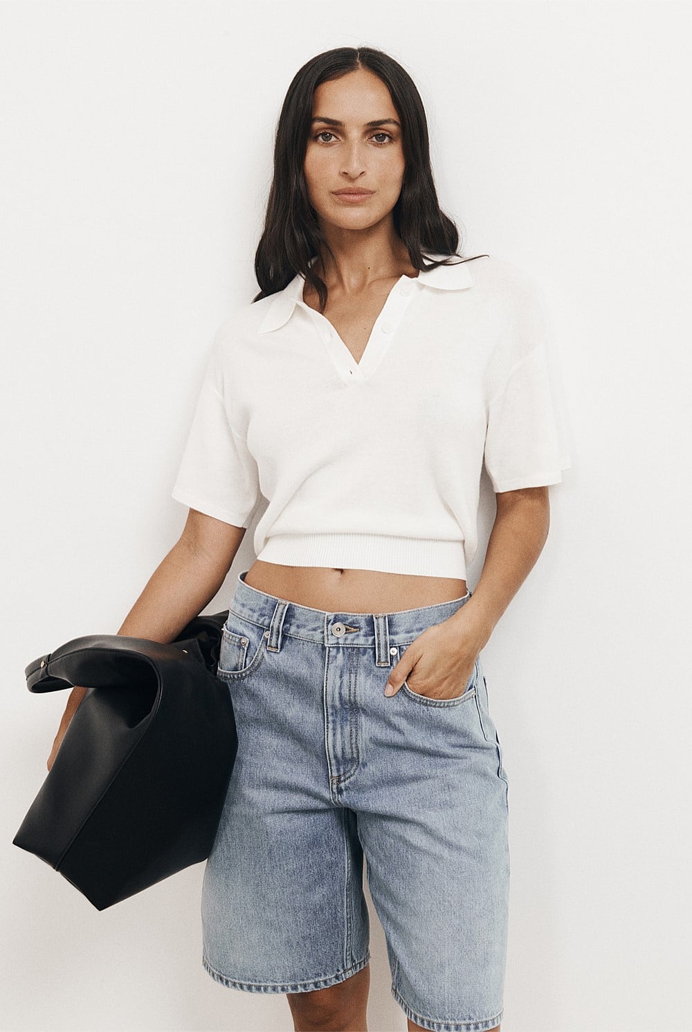 Knit Short Sleeve Polo