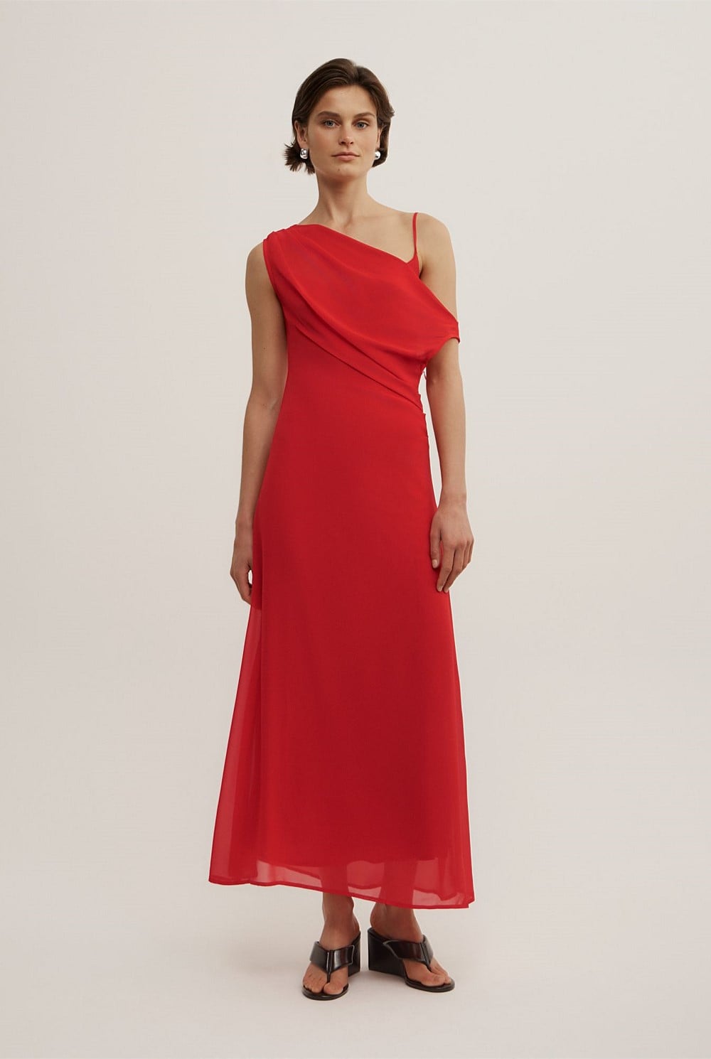 Soft Asymmetric Dress