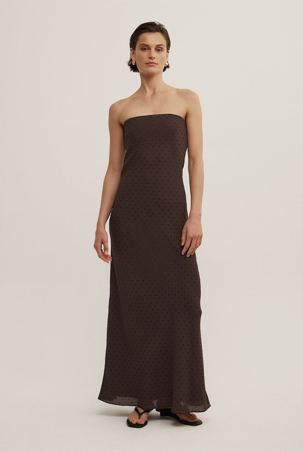 Scarf Maxi Dress