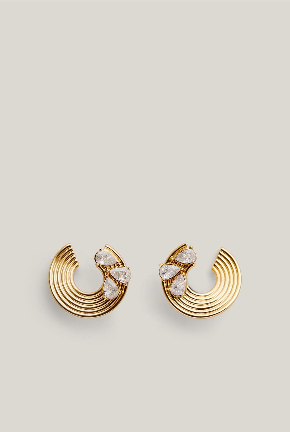 Zinnia Hoop Earrings