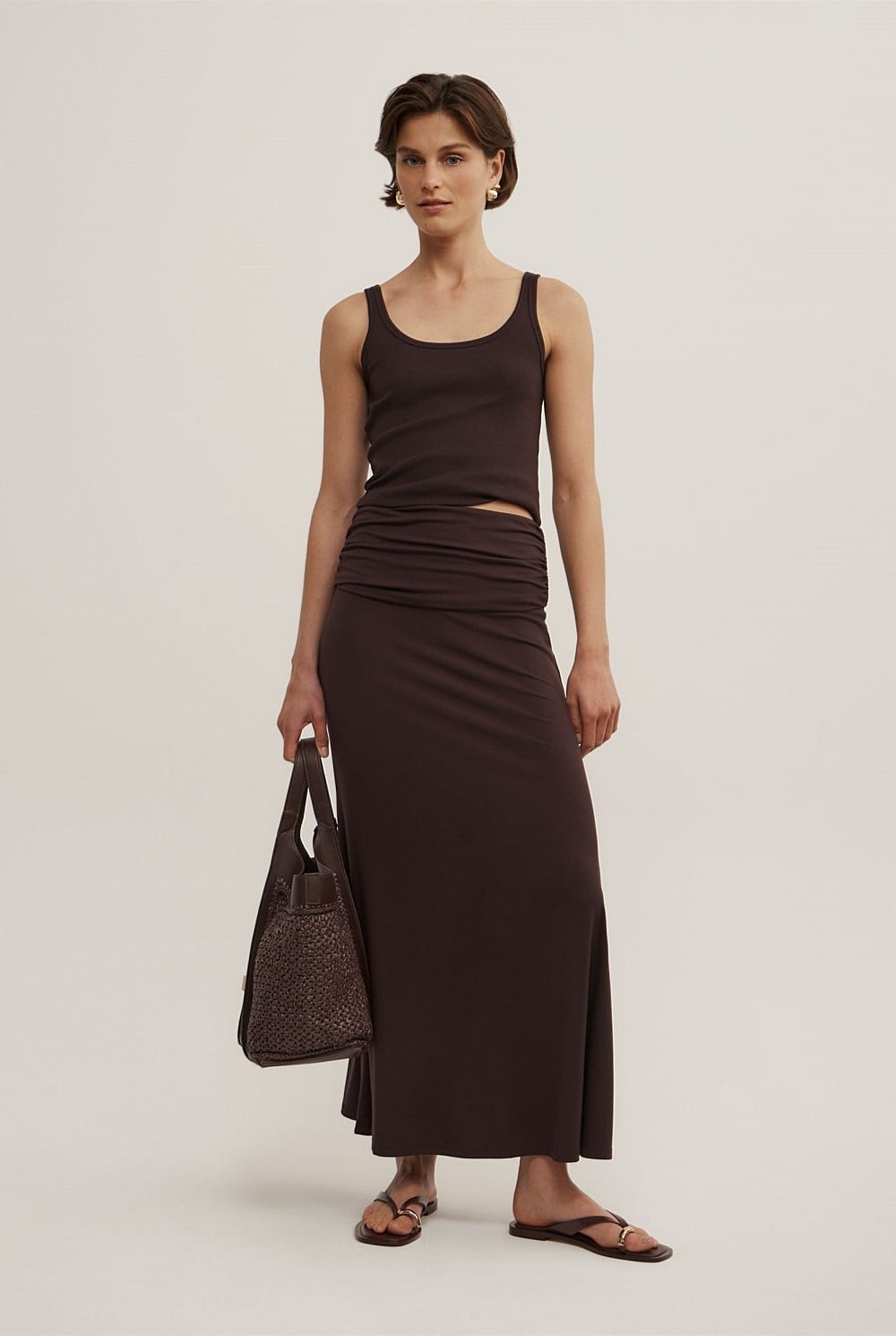 Basque Jersey Skirt
