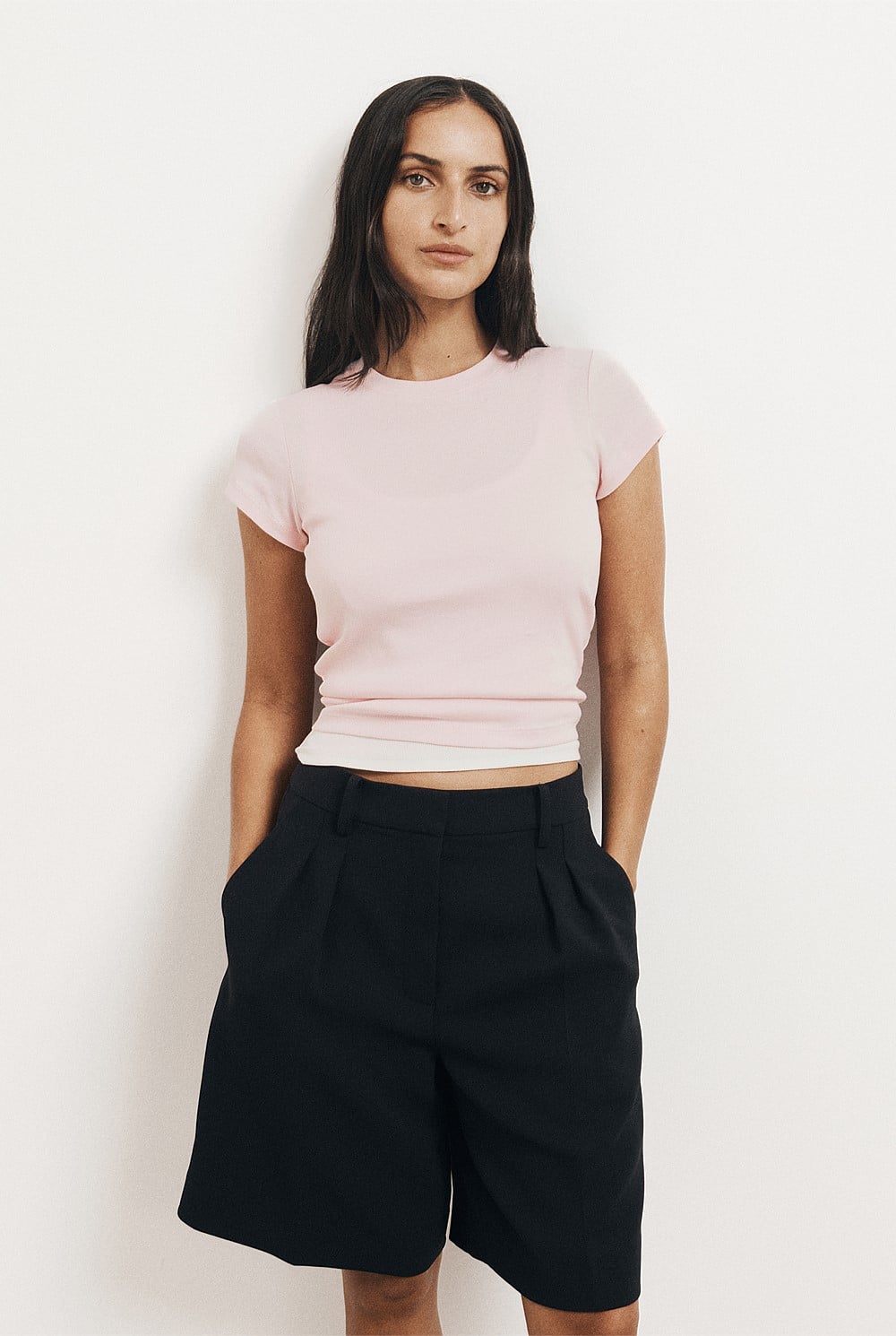 Short Sleeve Fitted T-Shirt