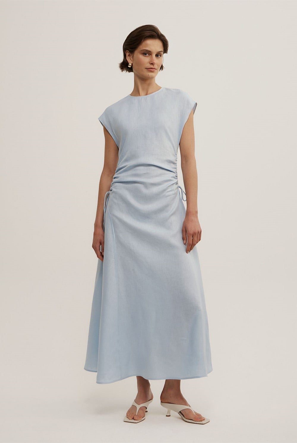 Side Gather Dress