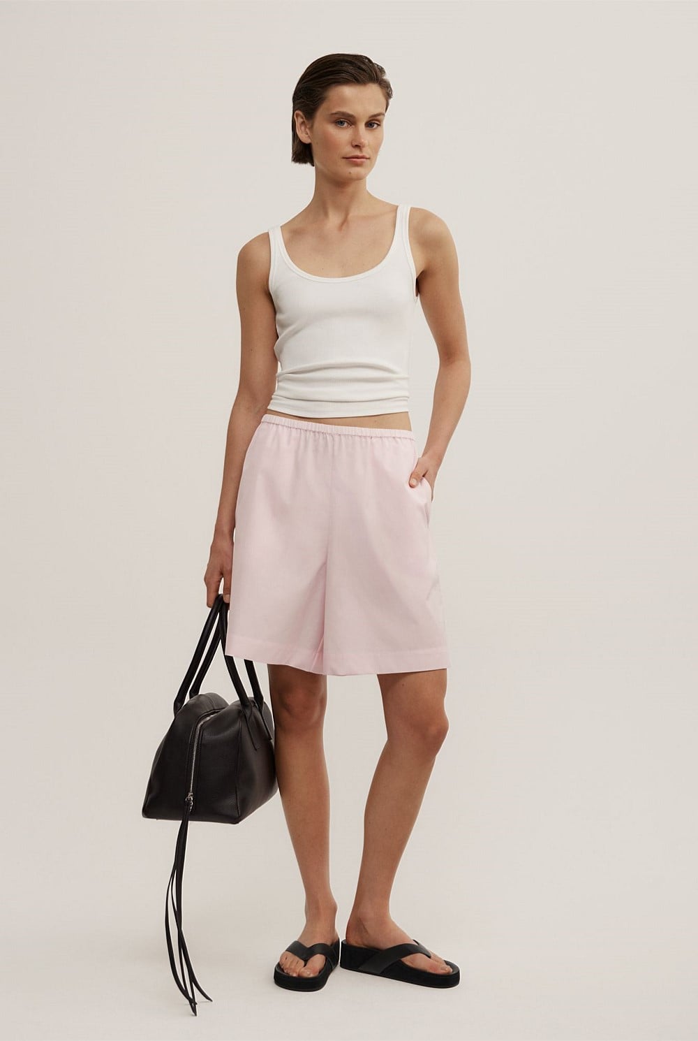 Poplin Bermuda Shorts