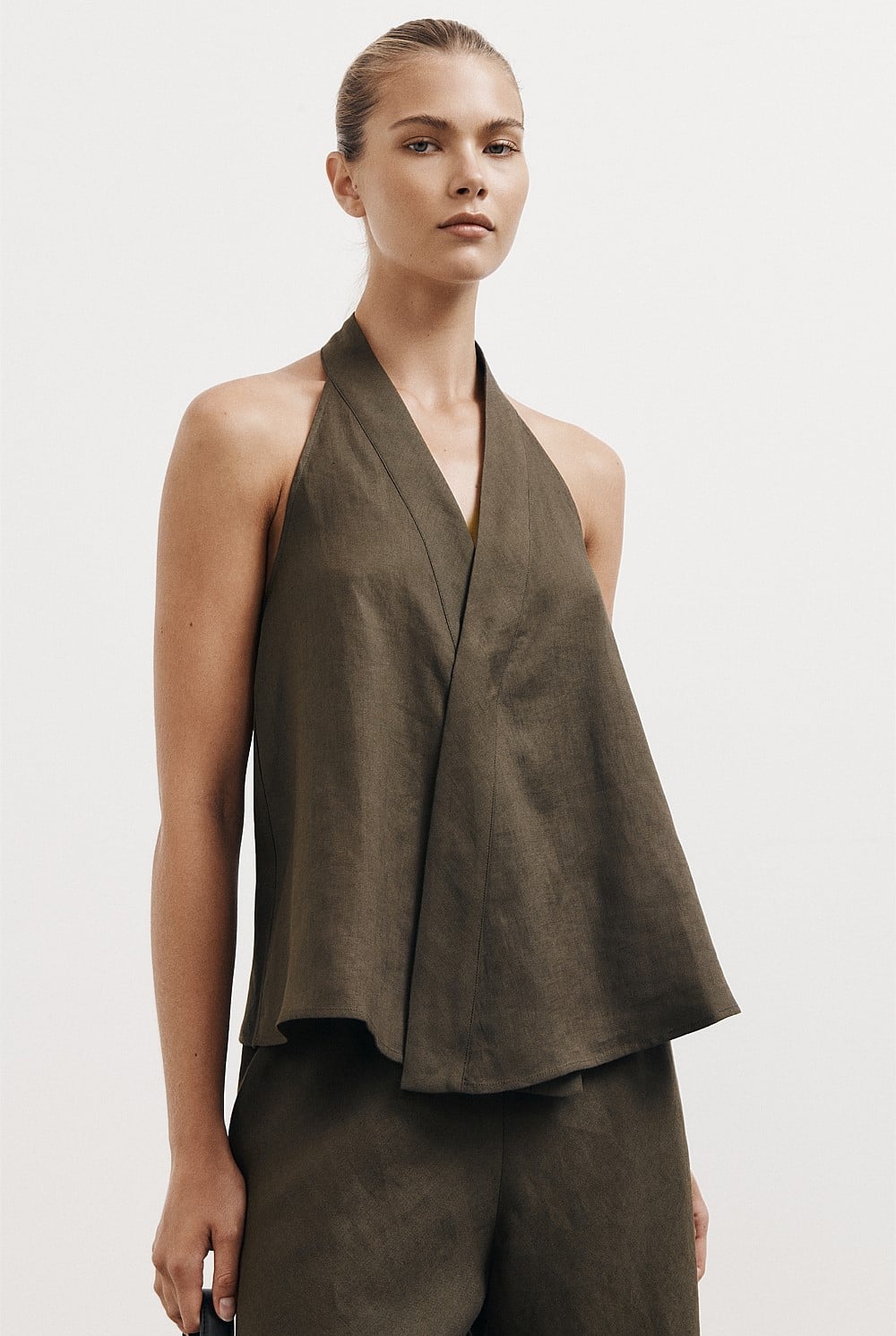 Halter Wrap Tank