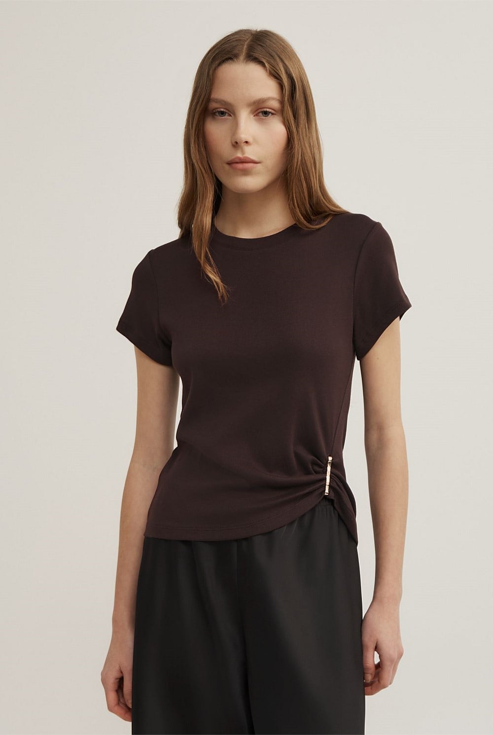 Trim Detail Baby T-Shirt