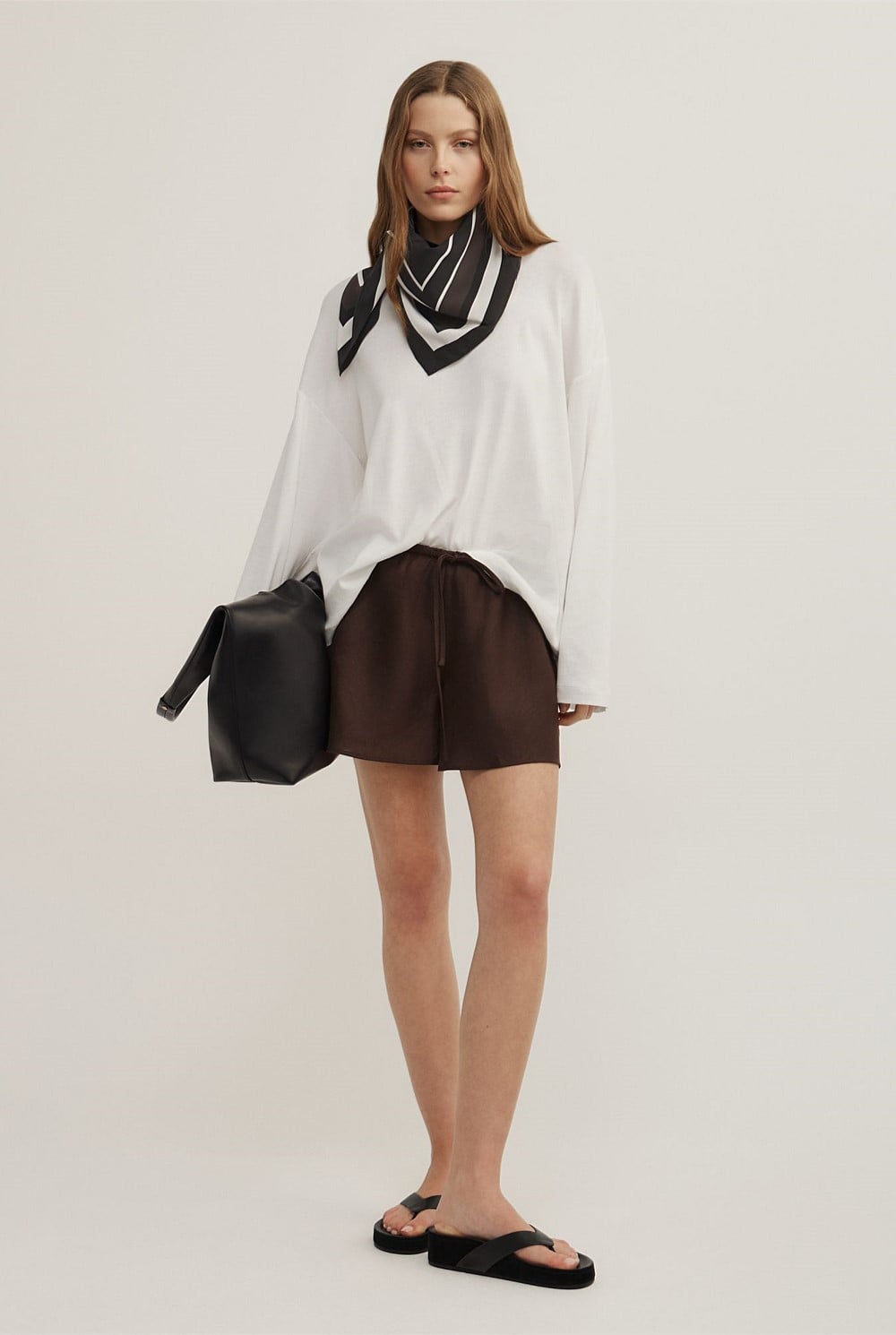 Bias Cut Shorts