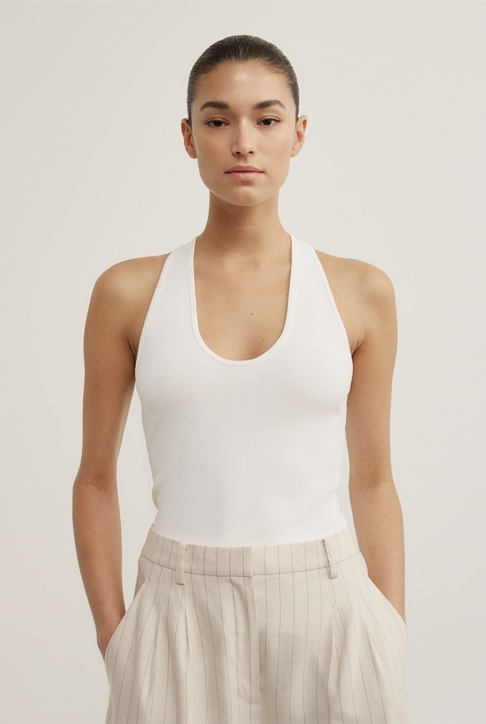 Scoop Knit Tank