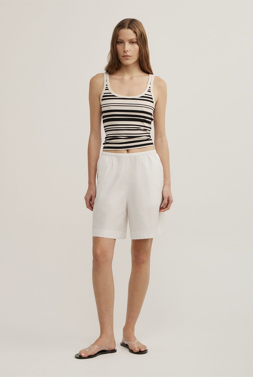 Poplin Bermuda Shorts