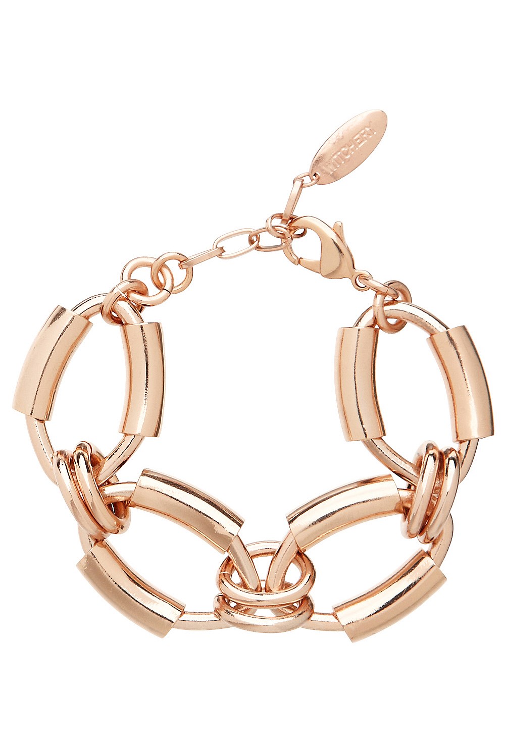 Link And Tube Bracelet