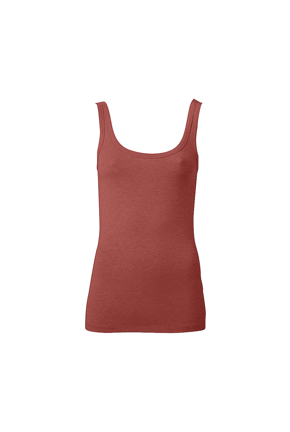 Cotton Basic Scoop Tank