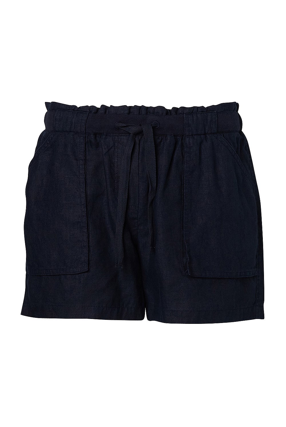 Casual Rib Detail Short