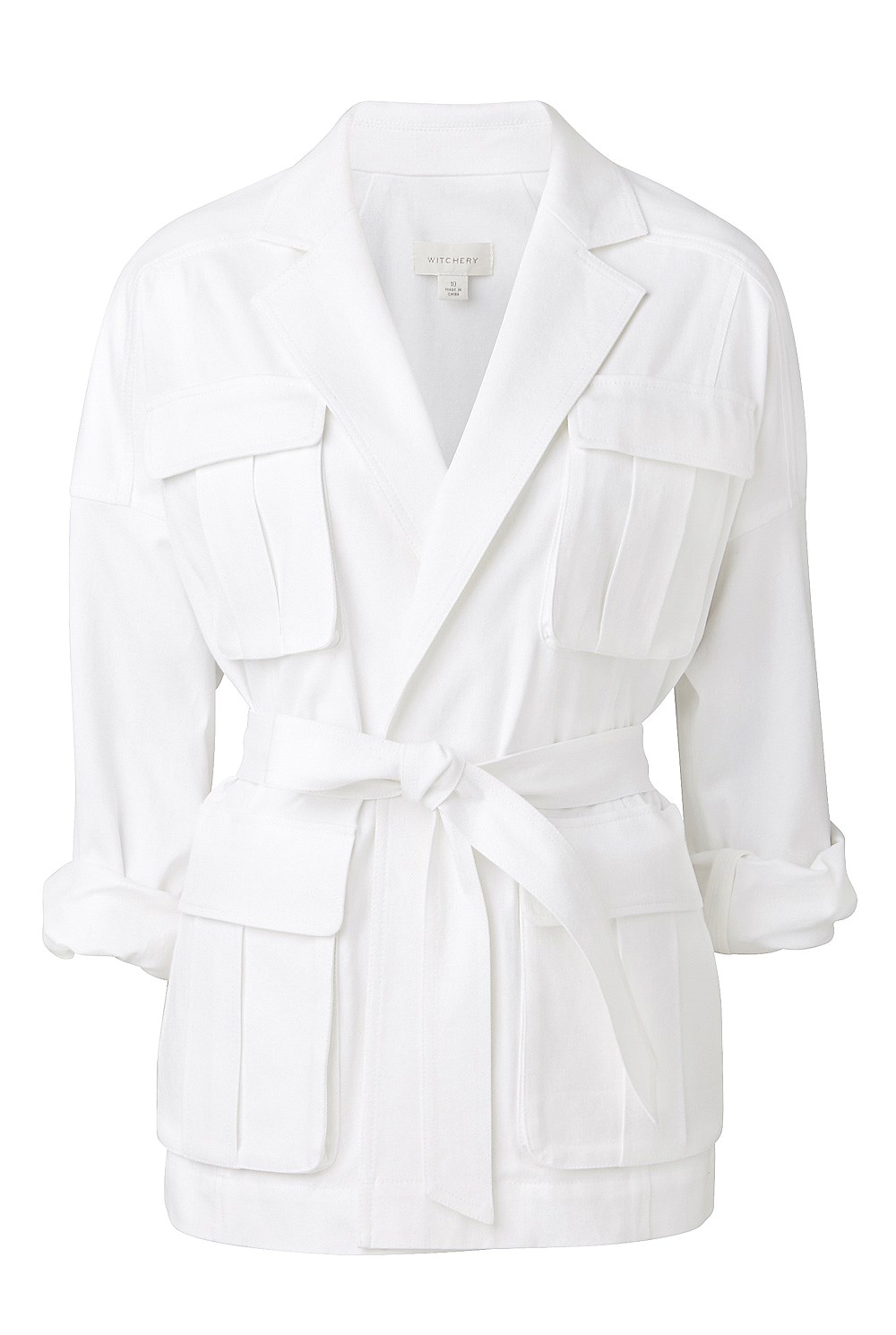 Sage Belted Jacket