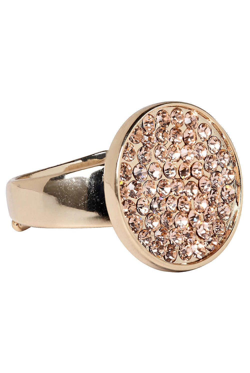 Pitted Crystal Ring