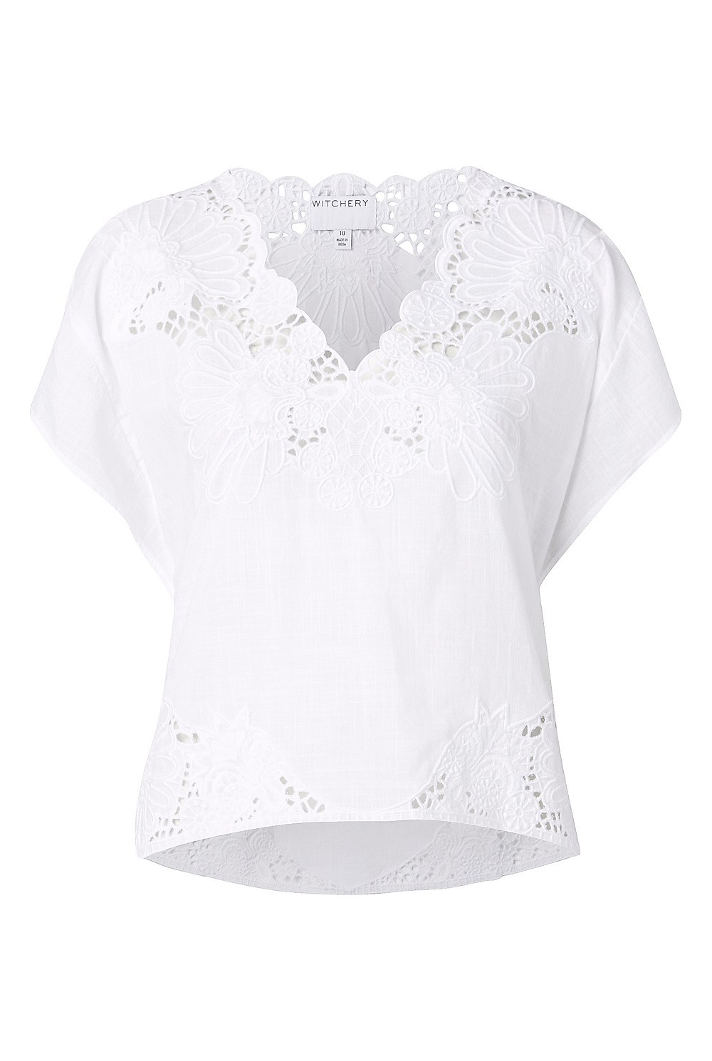 Lace Detail Top