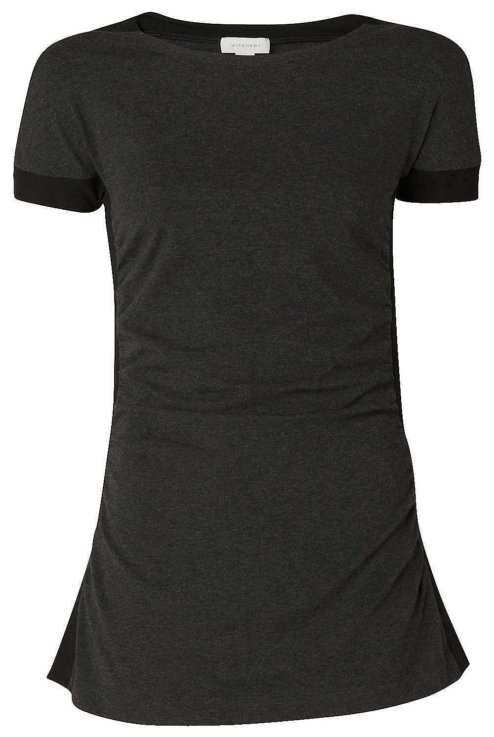 Rouched Colour Block Tee