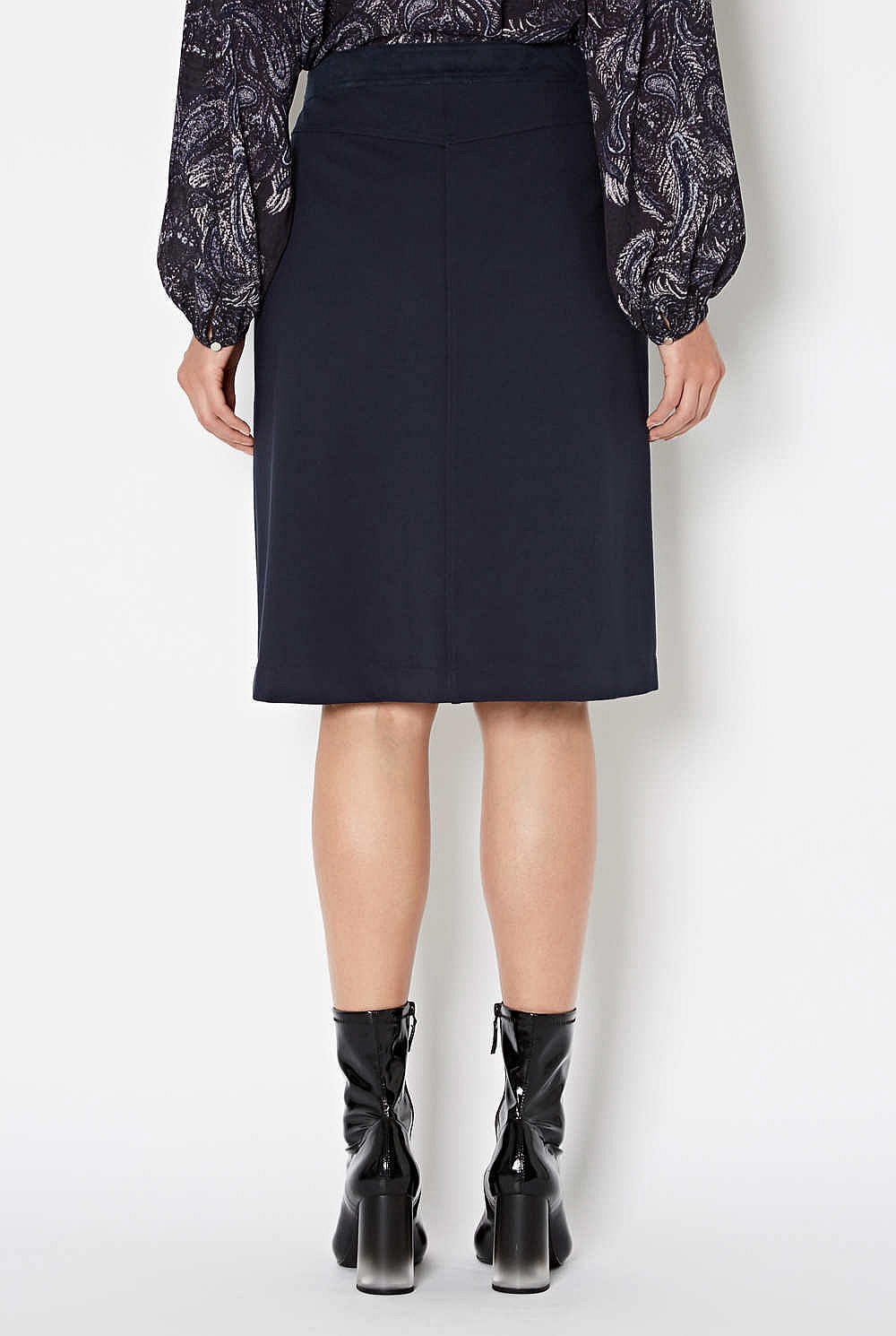 Contrast Pocket Skirt