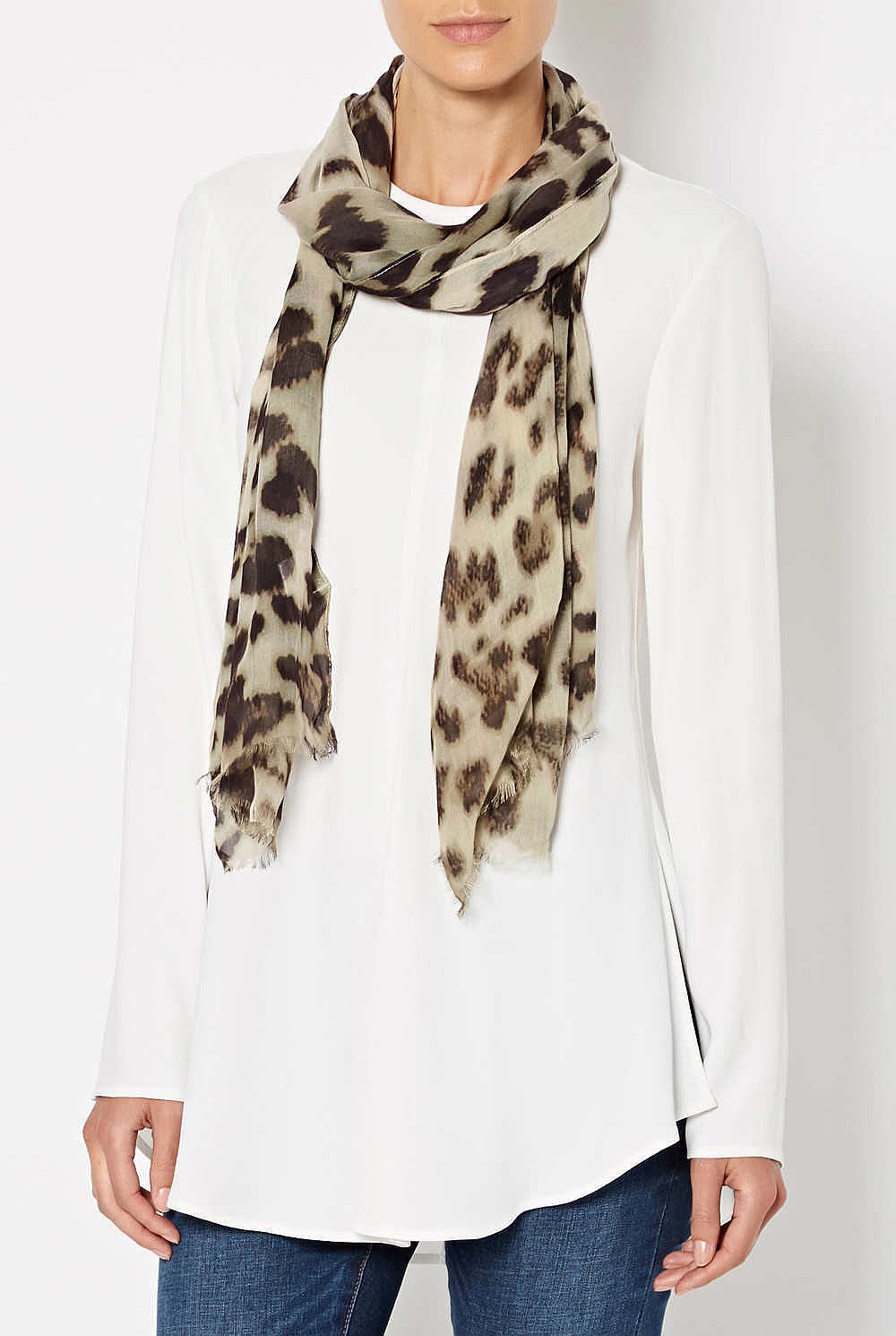 Blurred Ocelot Scarf