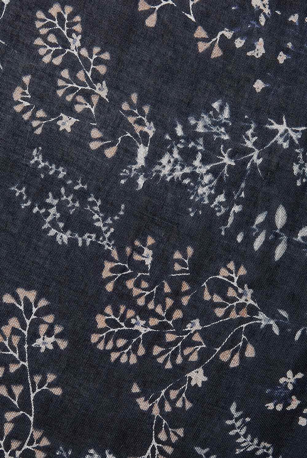 Winter Floral Scarf