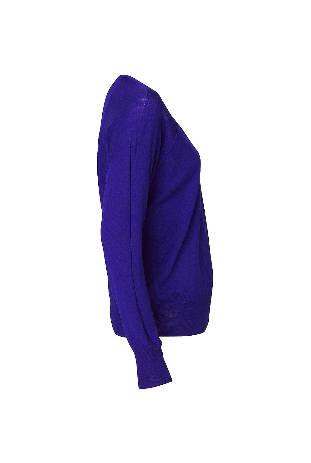 Crop Merino Raglan Knit