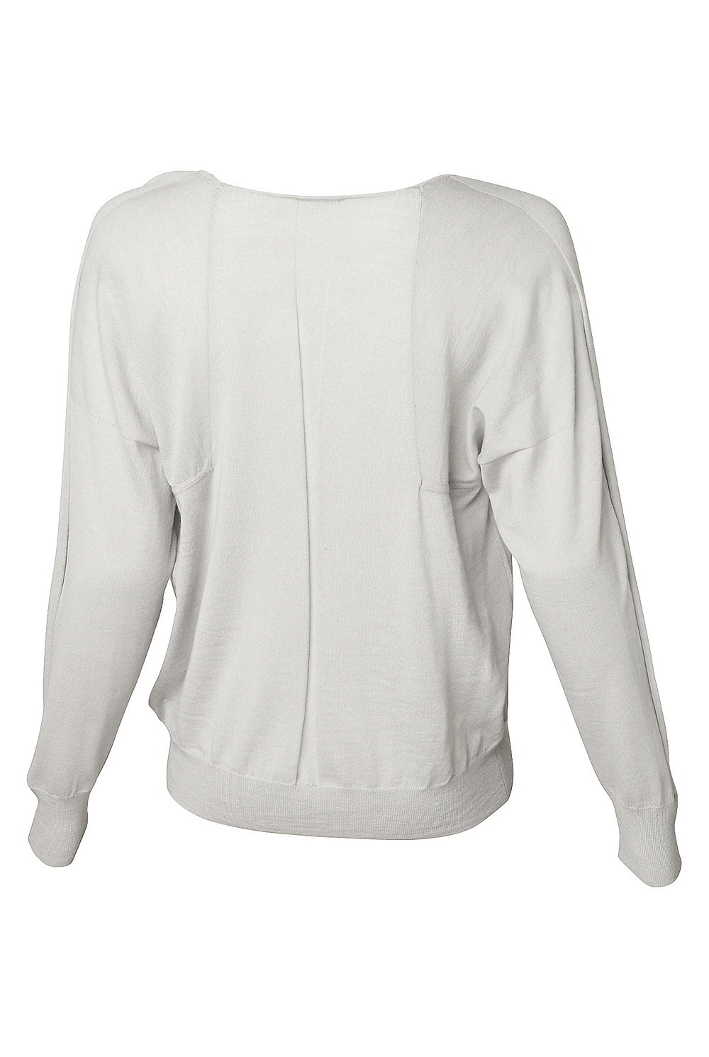 Crop Merino Raglan Knit