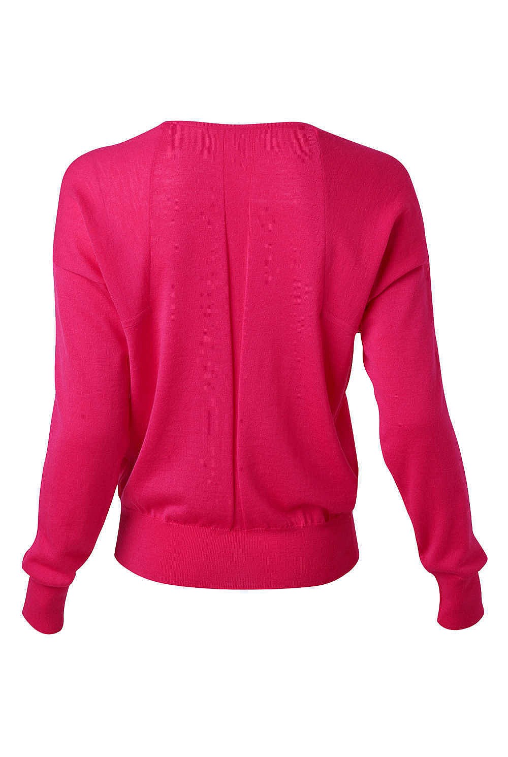 Crop Merino Raglan Knit