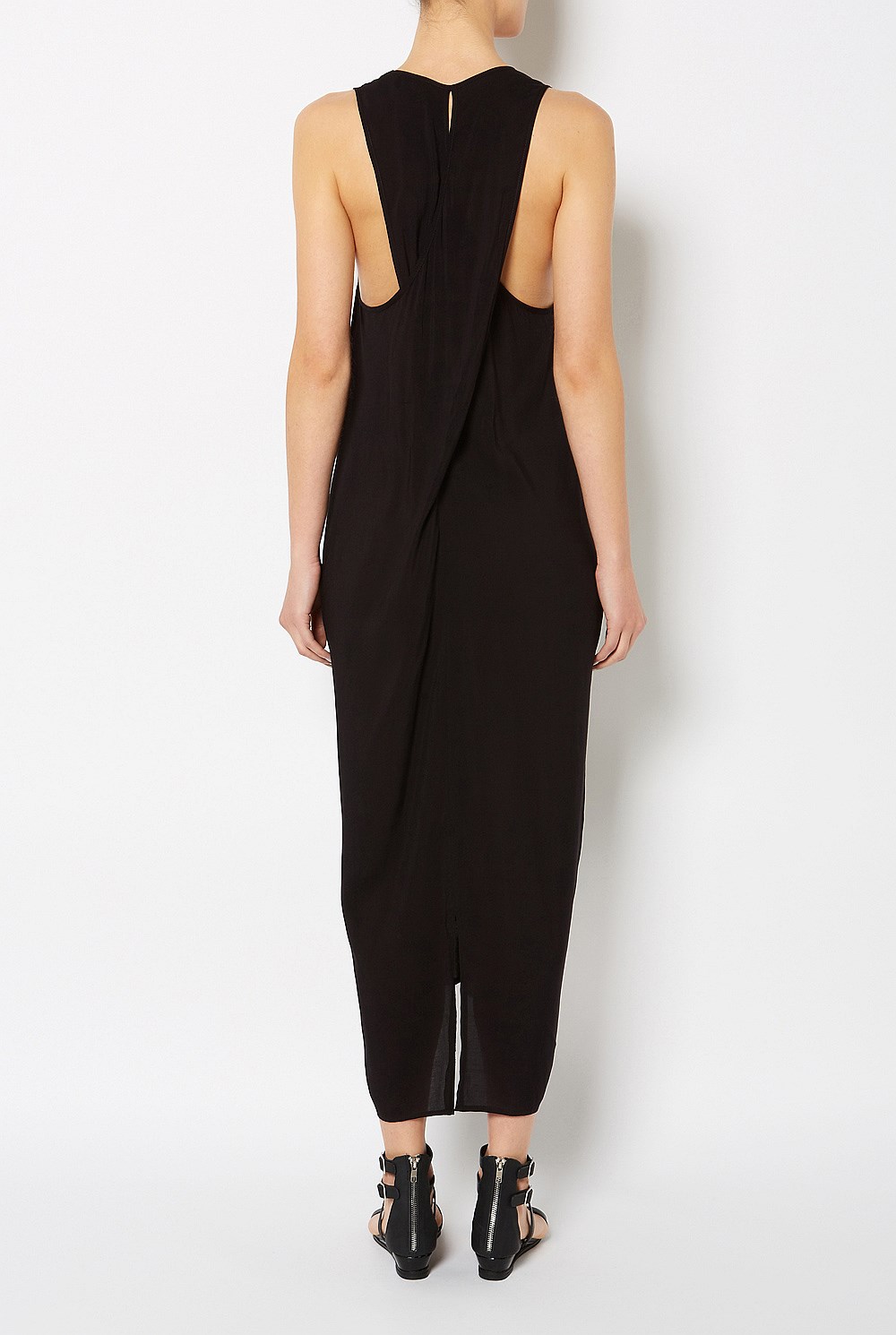 Cross Back Beach Dress