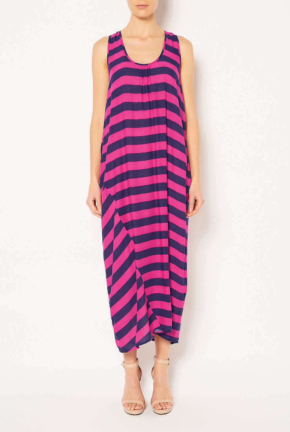 Cross Back Beach Dress