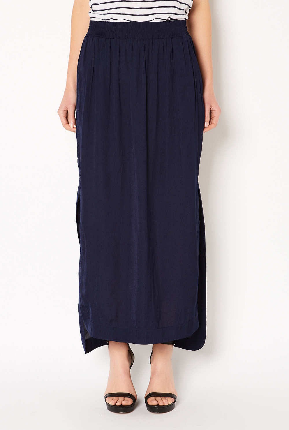 Double Split Maxi Skirt