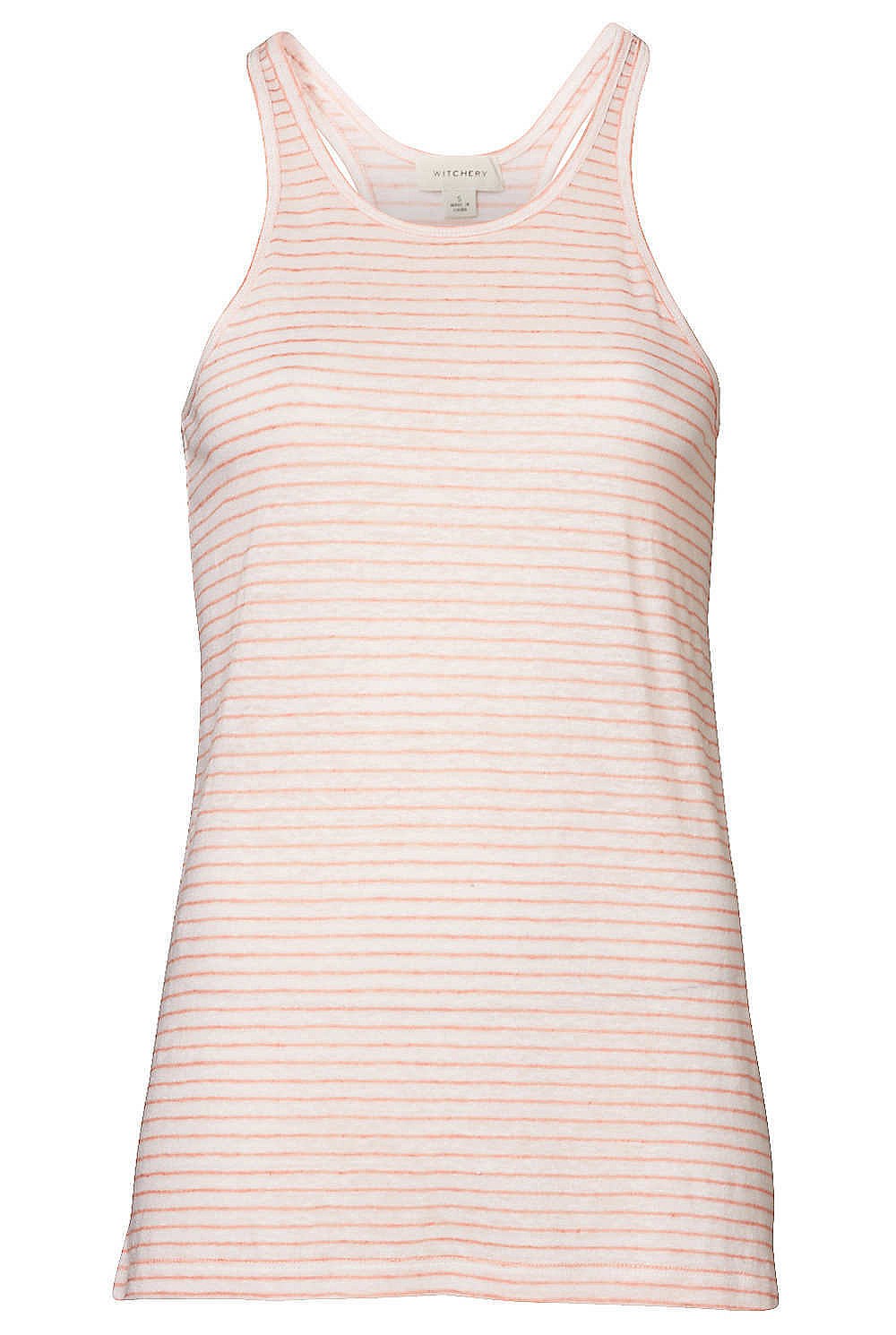 Thin Stripe Racer Back Tank