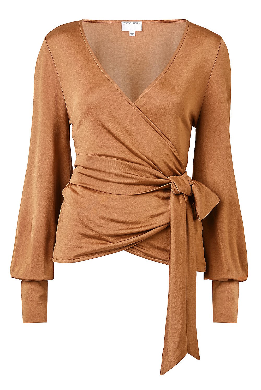 Long Sleeve V Neck Wrap