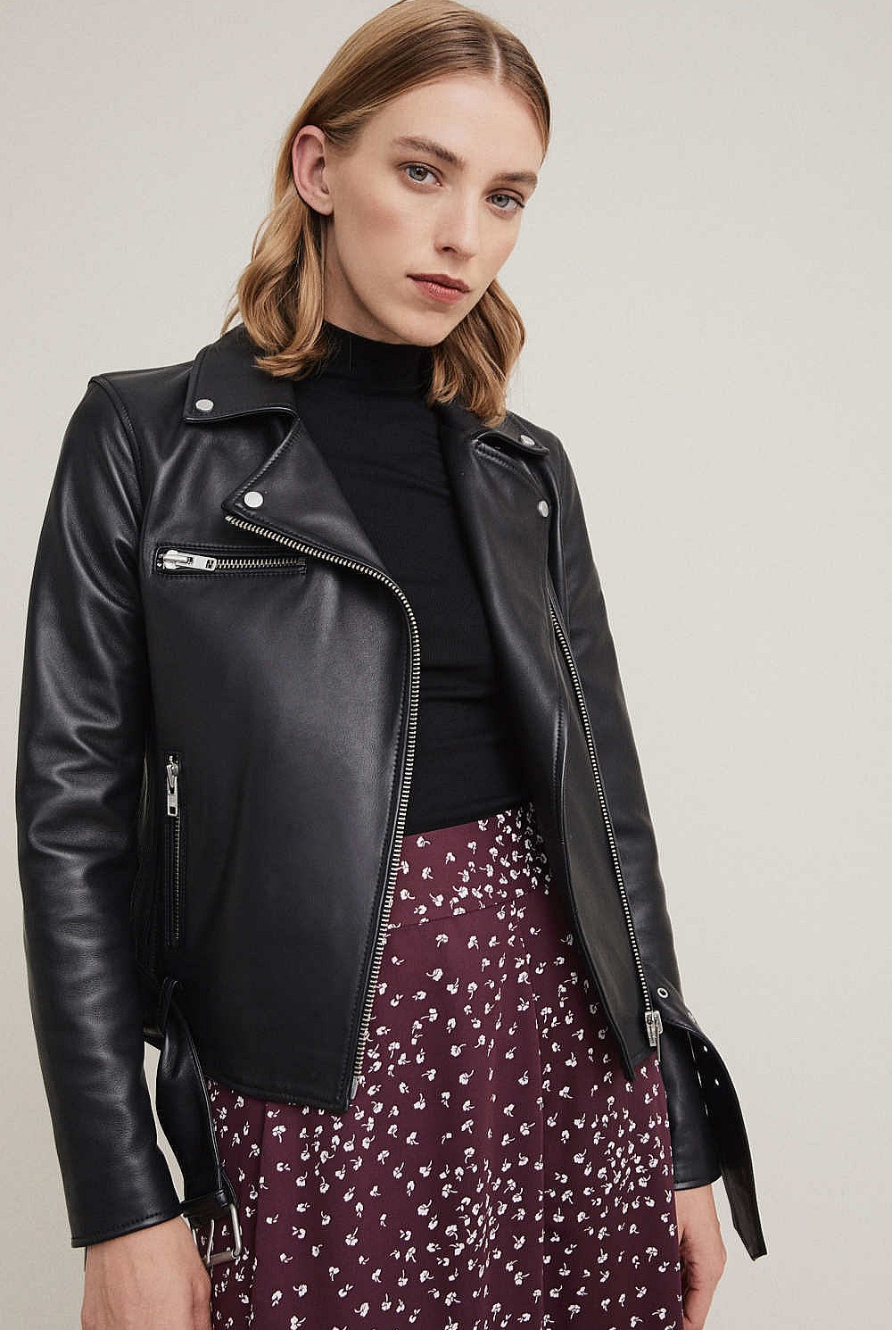 Leather Biker