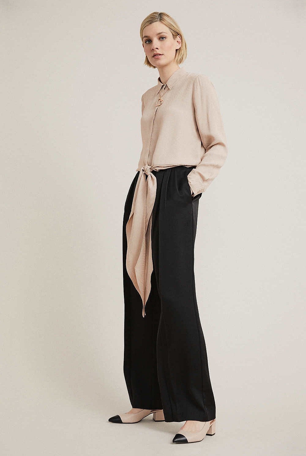 Luxe Pleat Pant