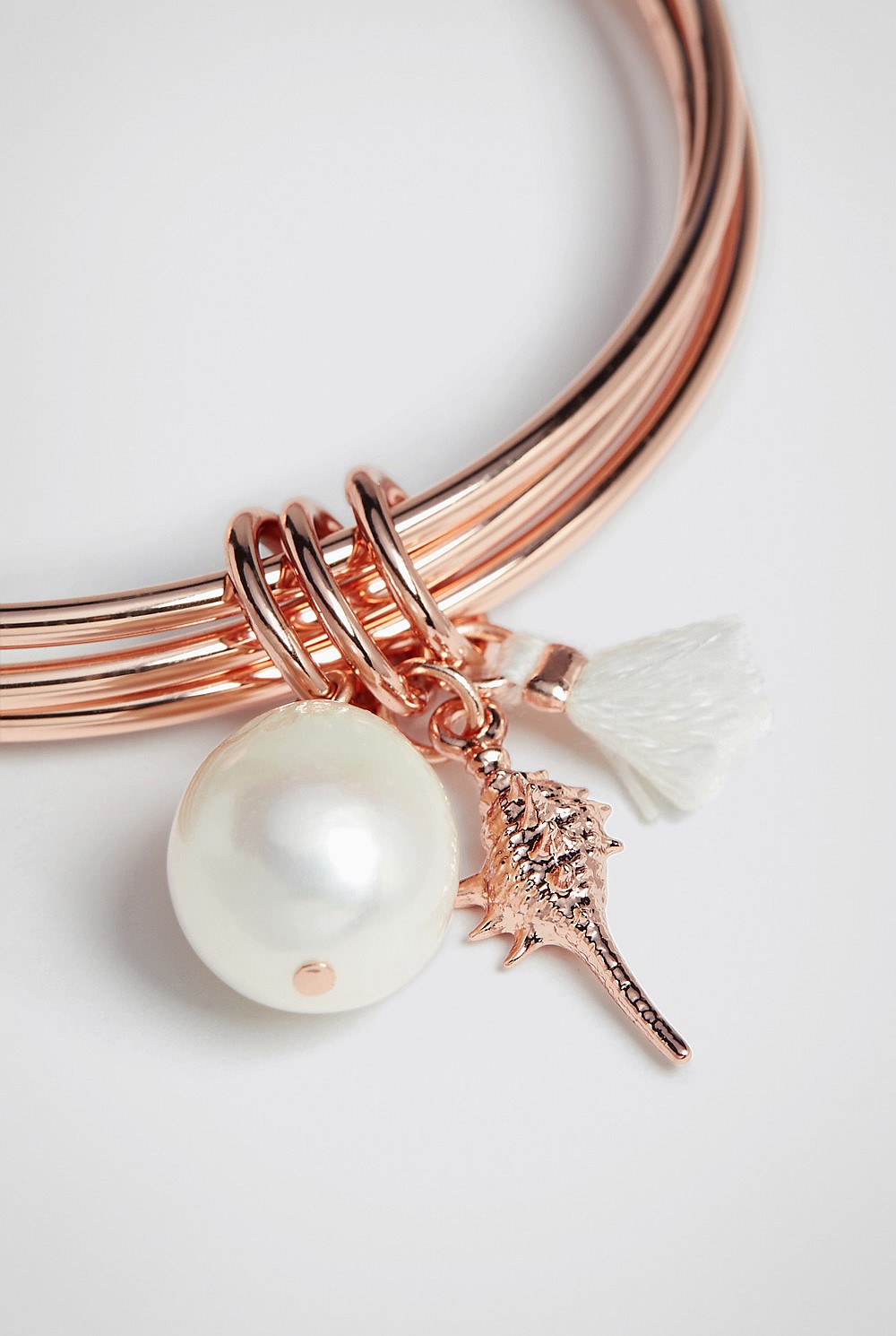 Witchery Shell Shell Bangle - Women's Bracelets & Cuffs | Witchery