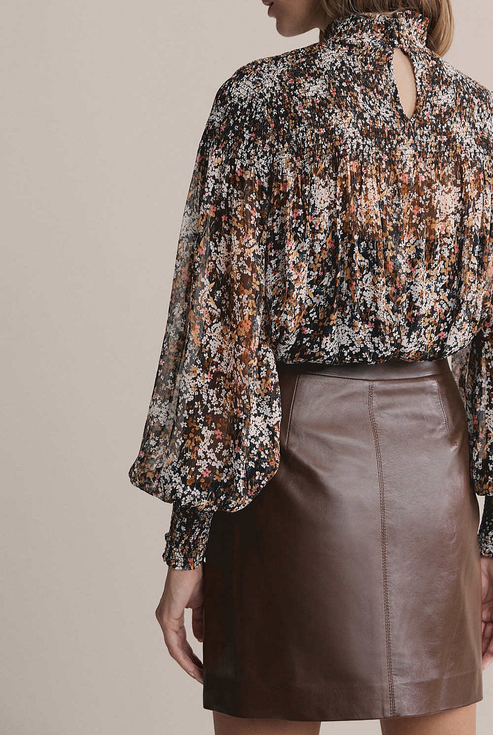 High Neck Blouse