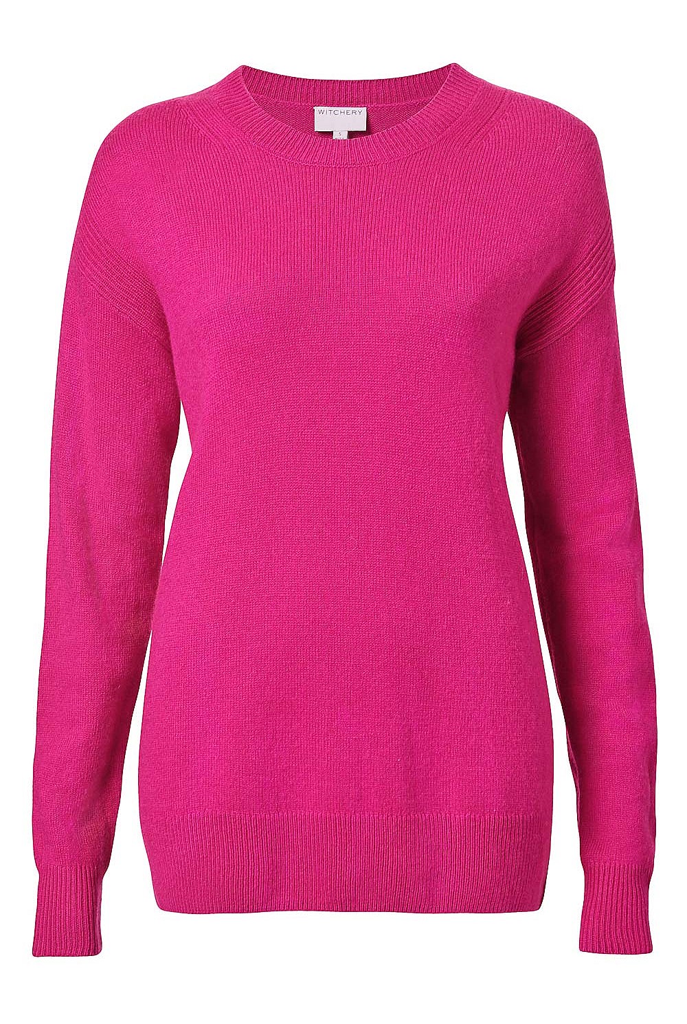 High Lo Crew Knit