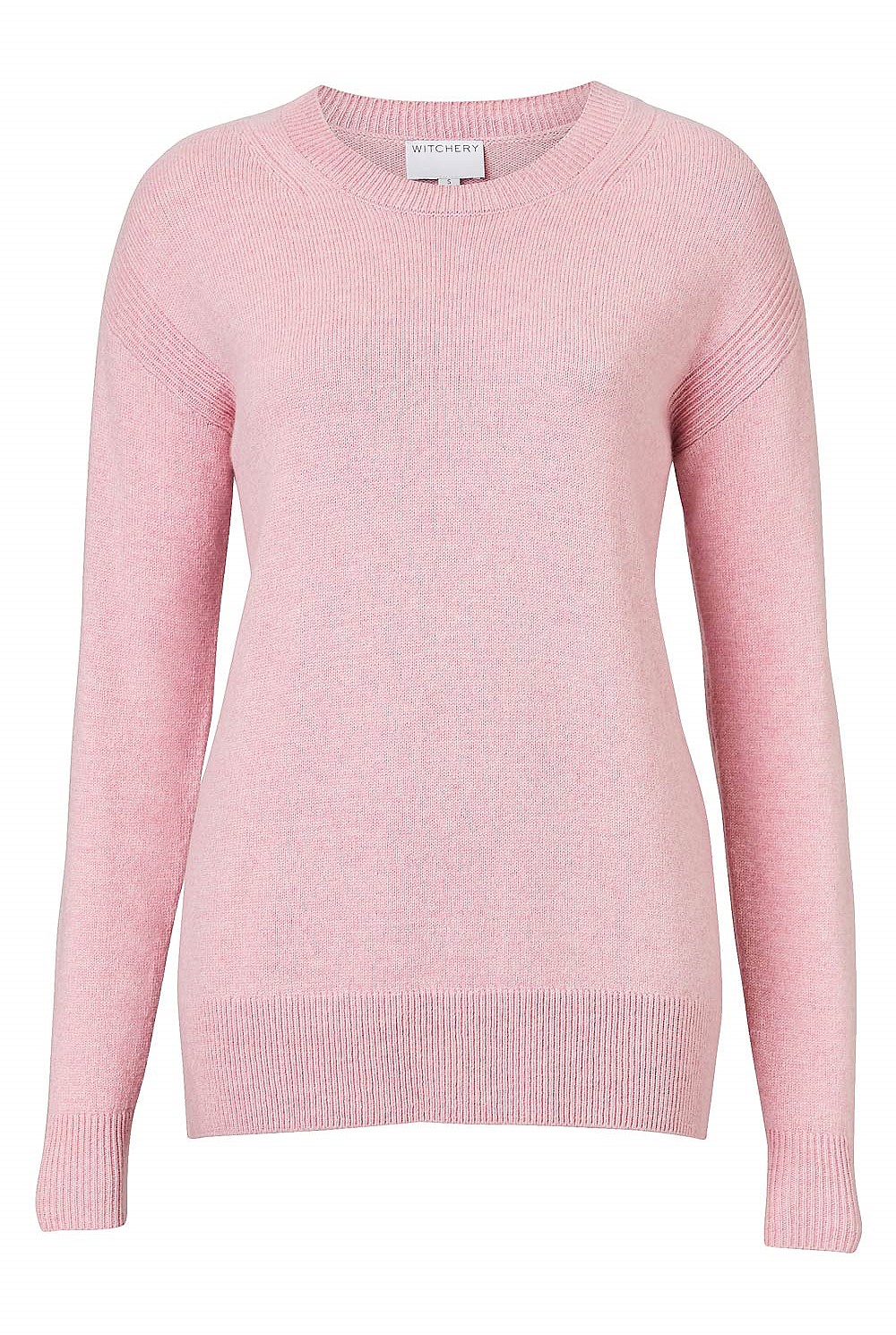 High Lo Crew Knit