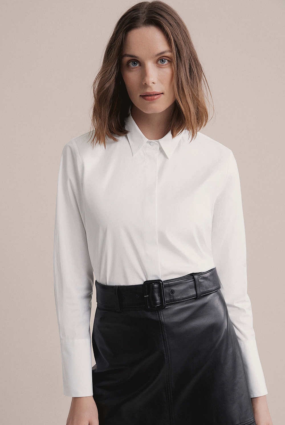 OCRF Cotton White Shirt
