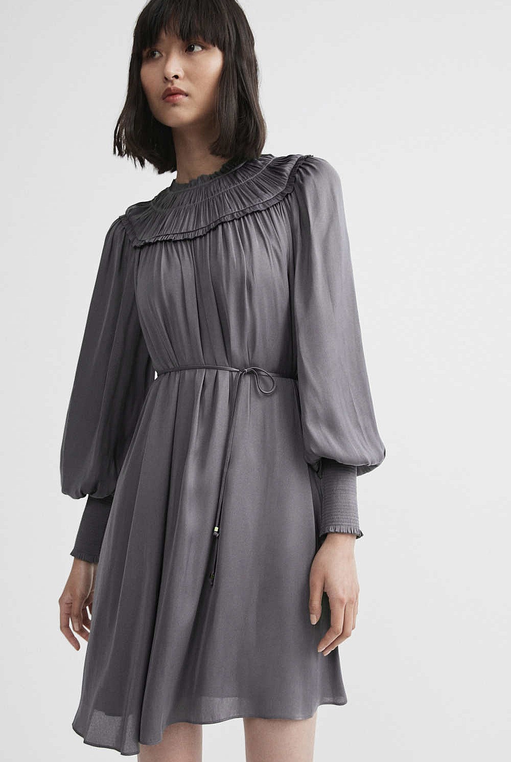 Bib Front Dress