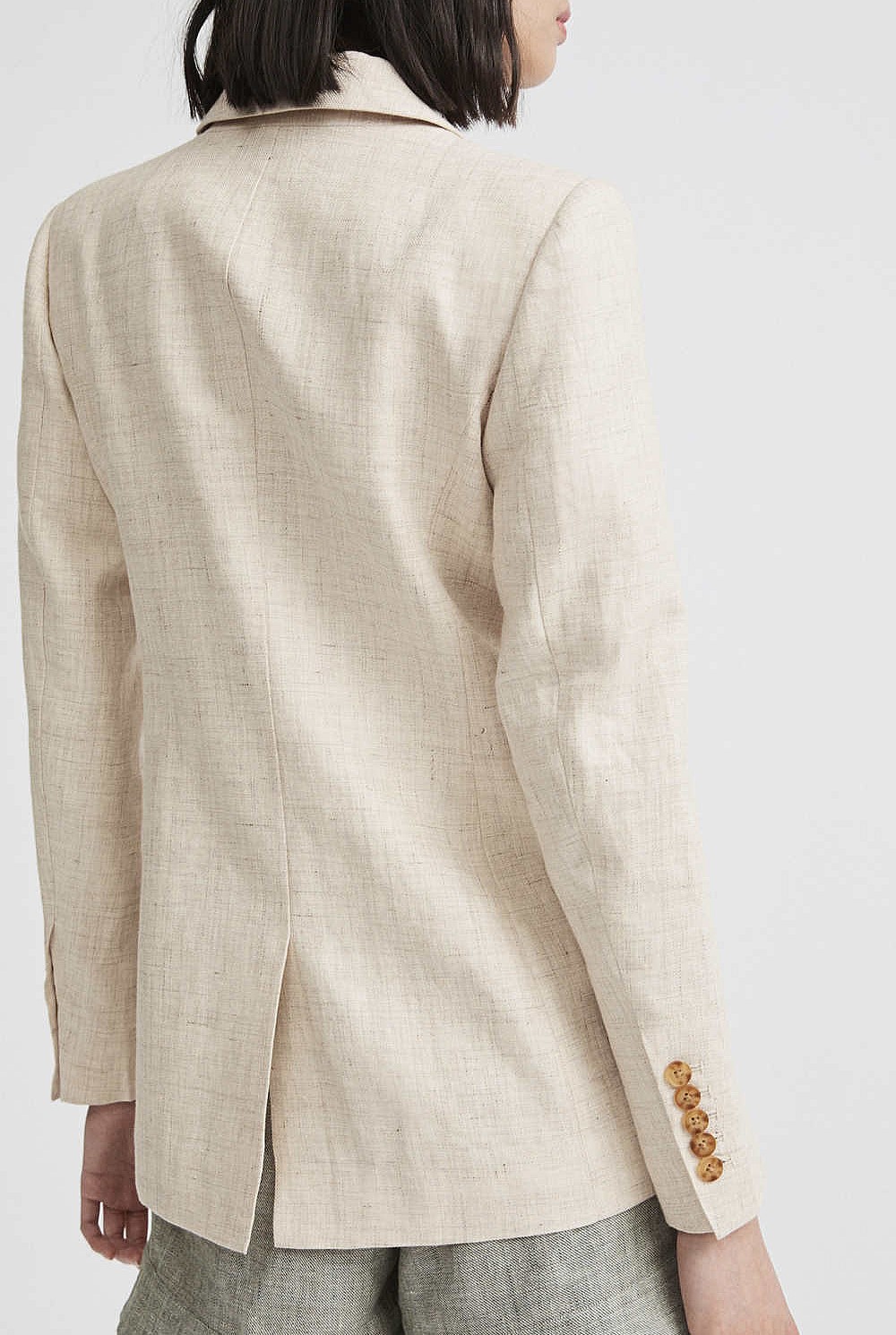 Single-Breasted Detail Blazer