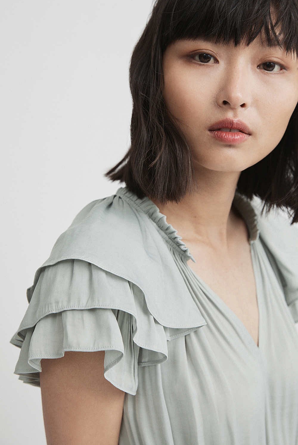 Tiered Gathered Dress