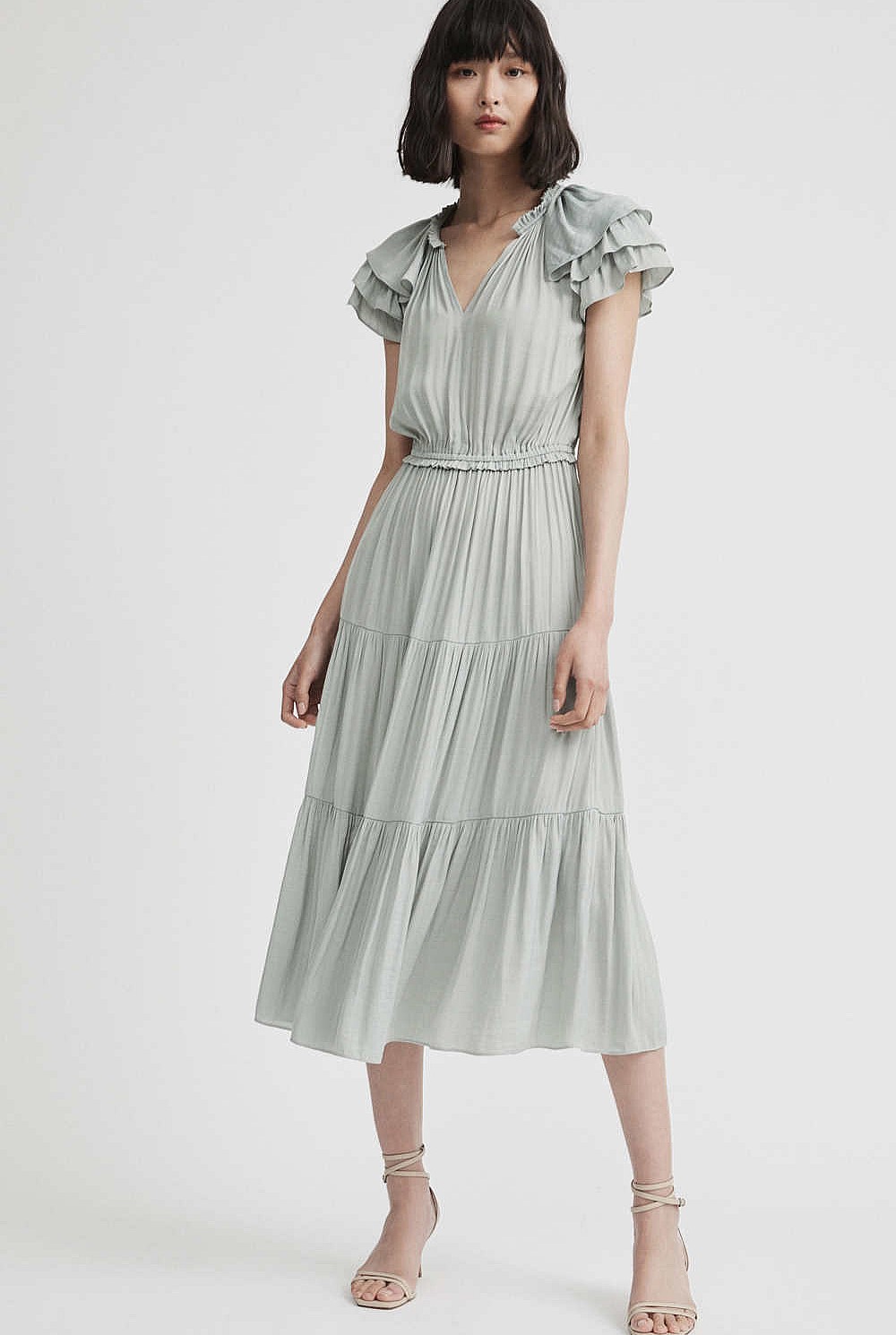 Tiered Gathered Dress